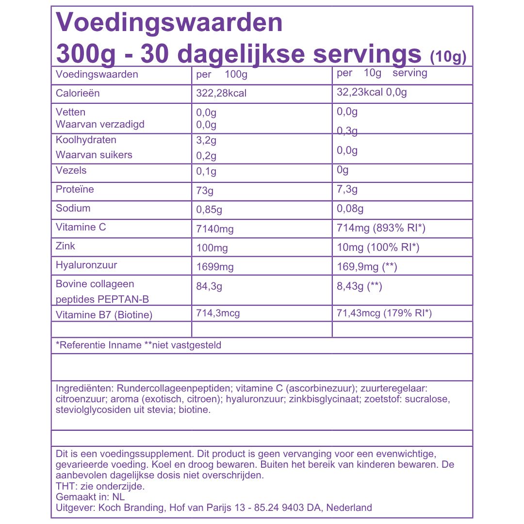 Alua™- Collageen Proteine